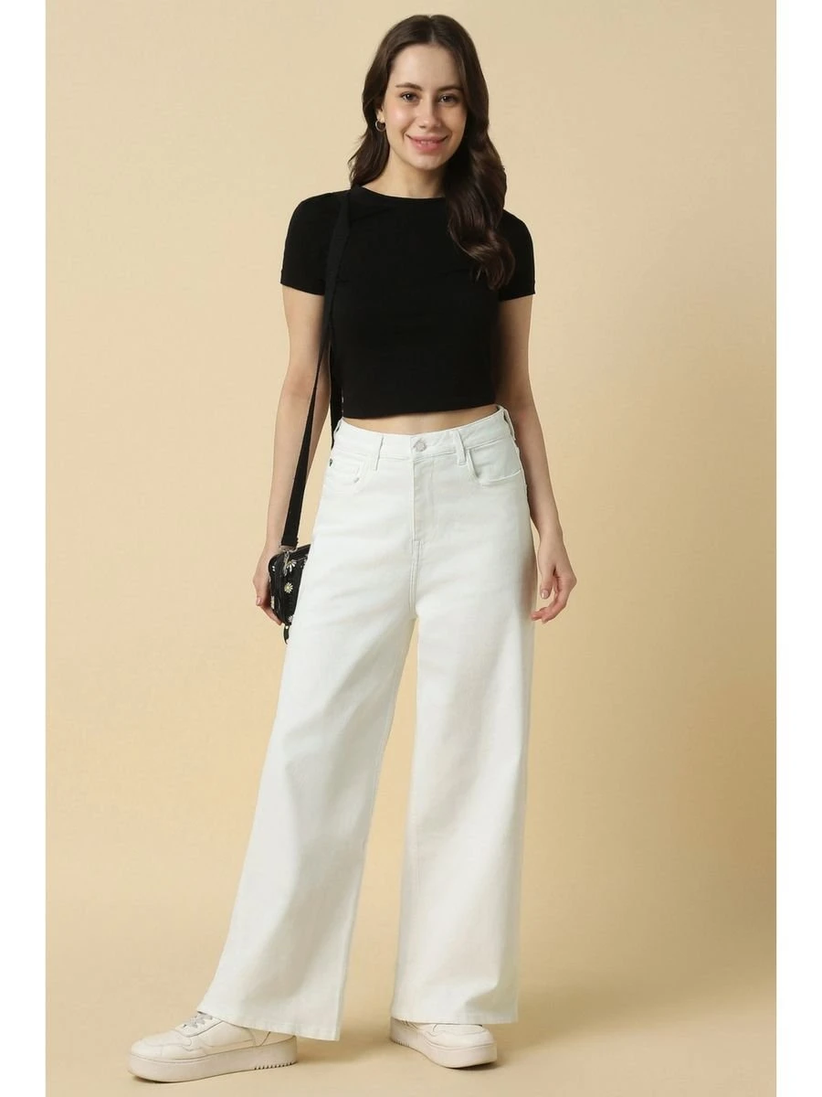Women Blue High Waist Stretchable Denim Jeans — photo 1
